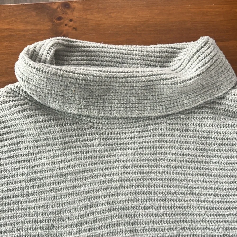 Anthropologie Gray Cowl Neck Sweater - Picture 4 of 12